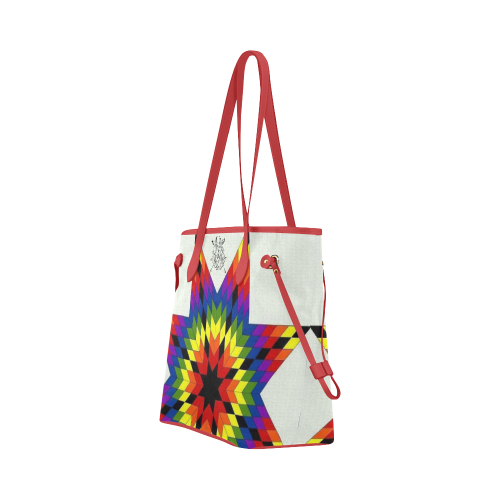 starquilt Clover Canvas Tote Bag (Model 1661)