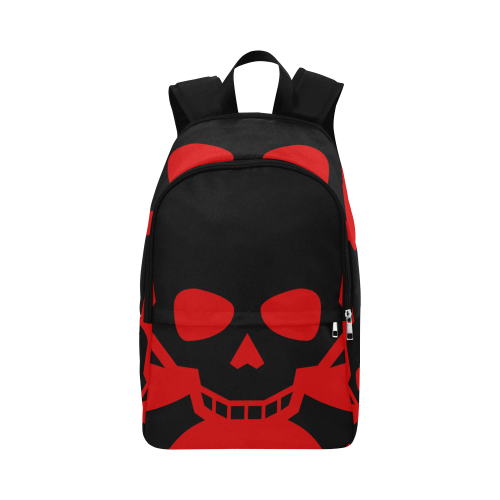bones-1294357_1280red Fabric Backpack for Adult (Model 1659)
