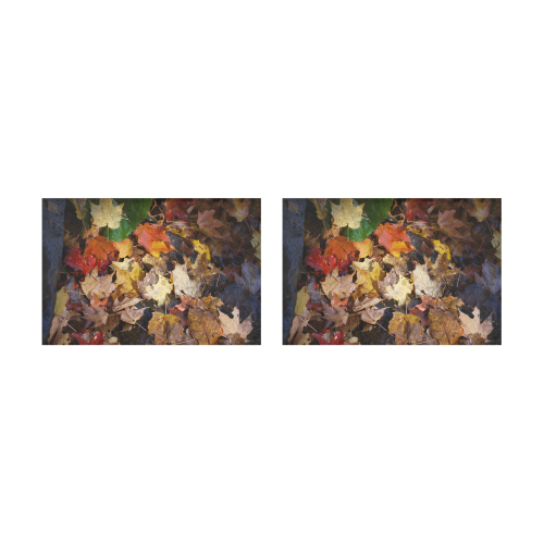 Wet Leaves Placemat 12’’ x 18’’ (Set of 2)
