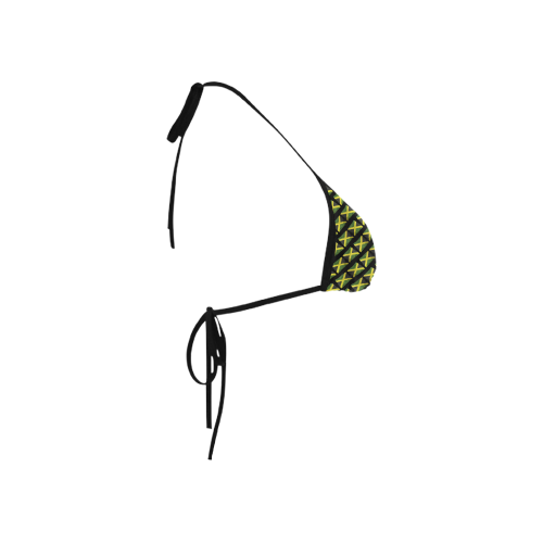 Jamaican Flags Custom Bikini Swimsuit Top