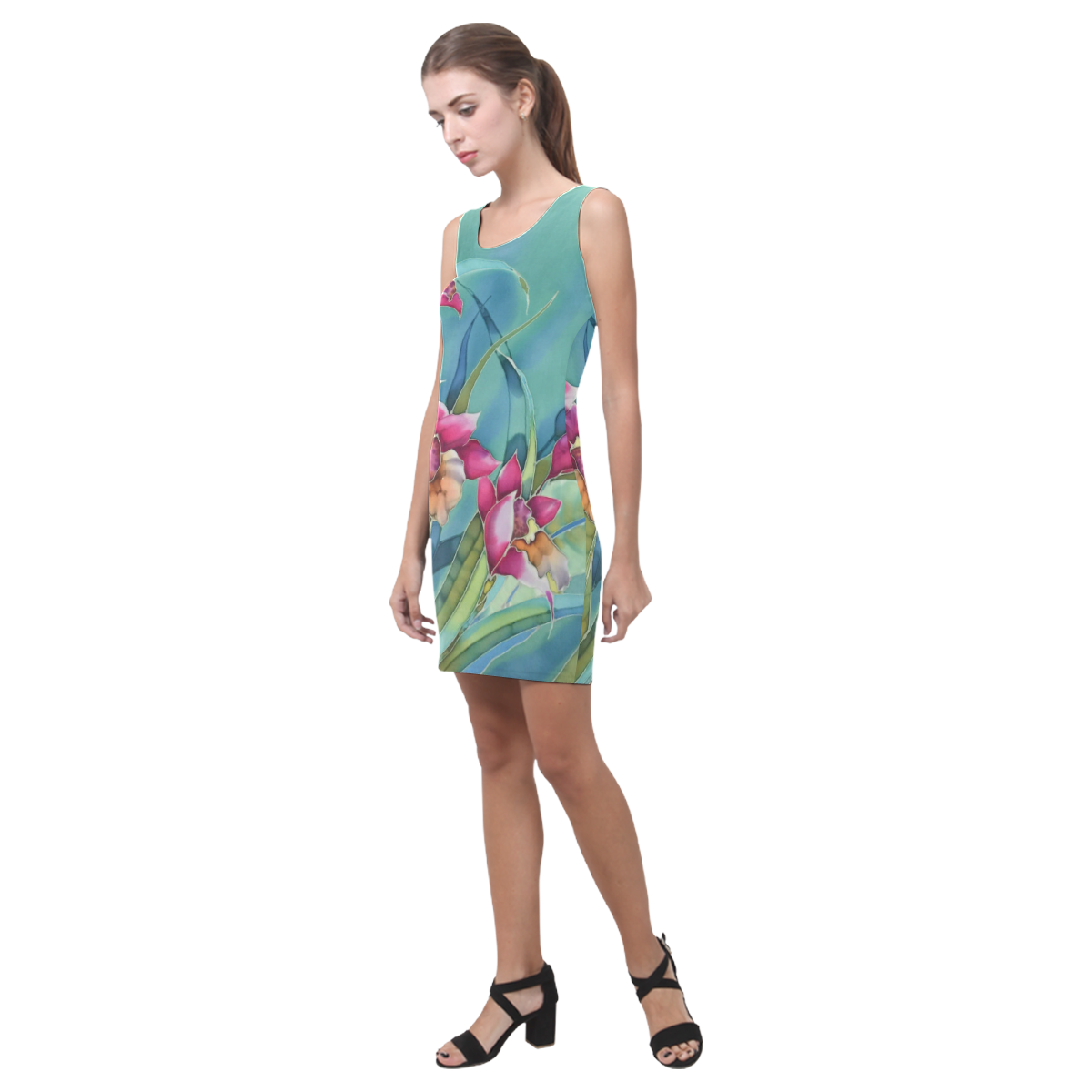 TQ Orchid Medea Vest Dress (Model D06)