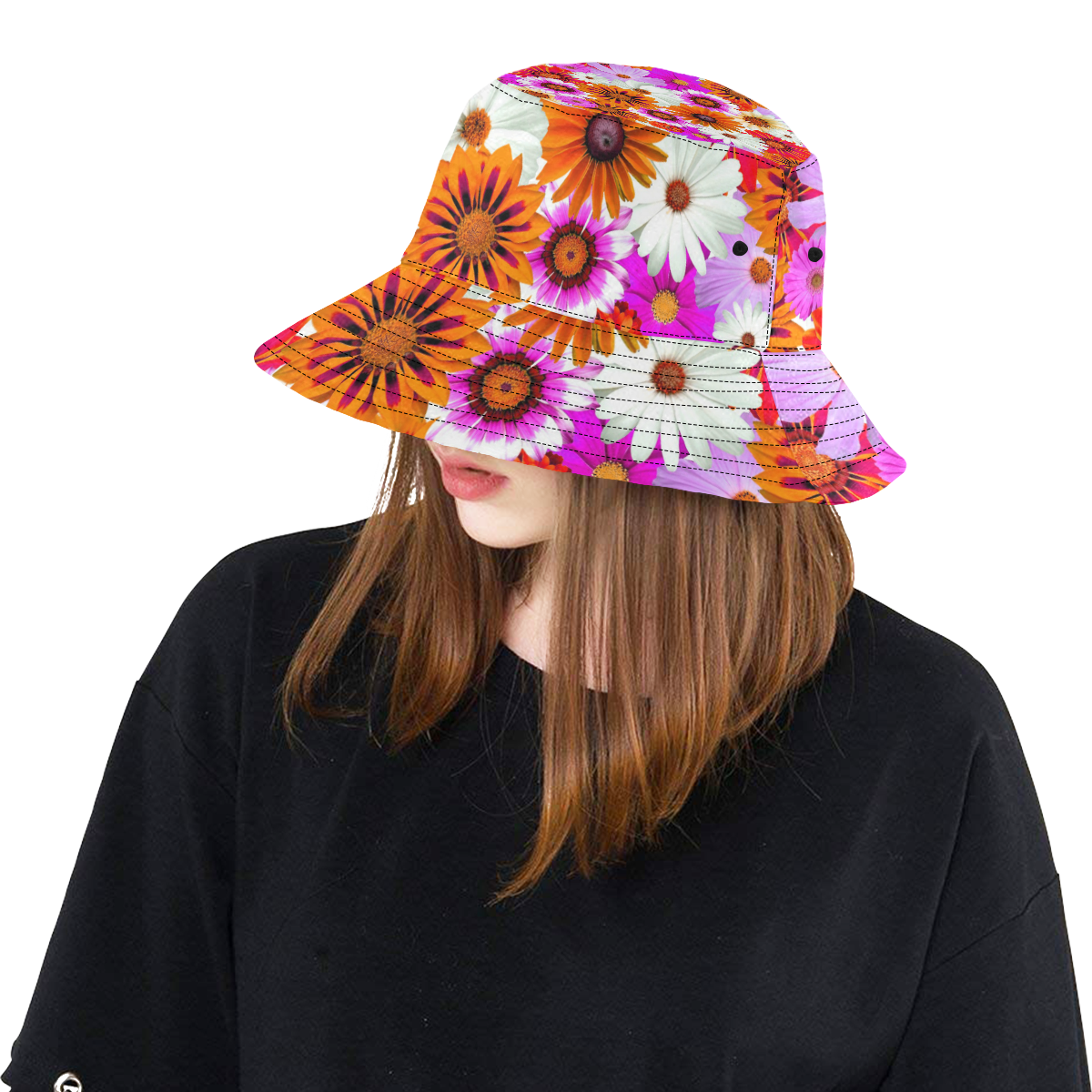 Spring Time Flowers 2 All Over Print Bucket Hat