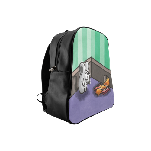 Dumb Cat School Backpack (Model 1601)(Small)