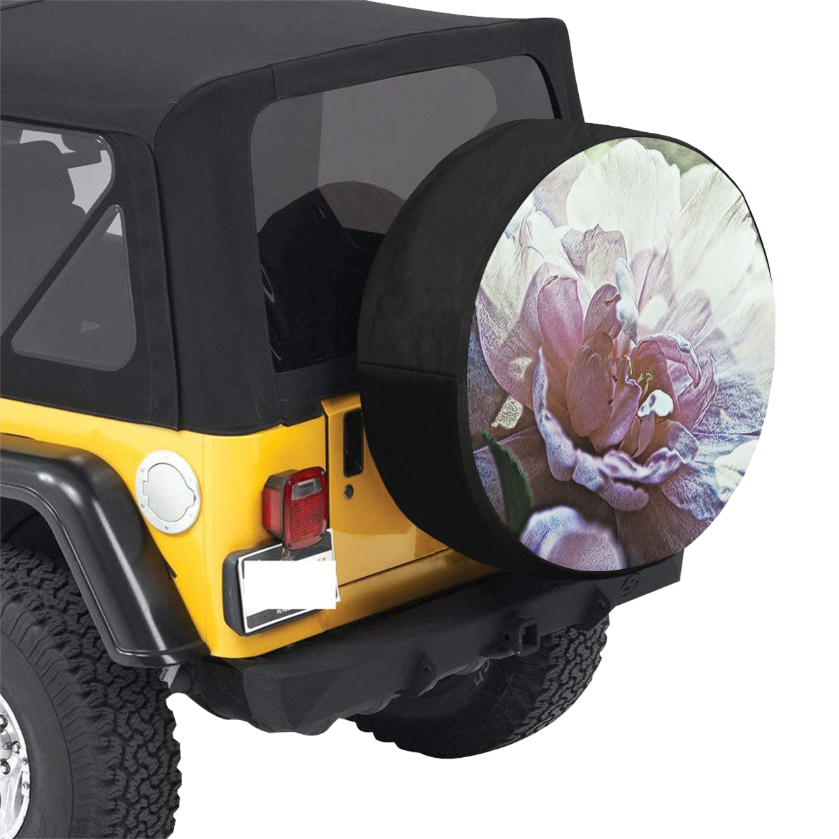 Impression Floral 10193 by JamColors 34 Inch Spare Tire Cover