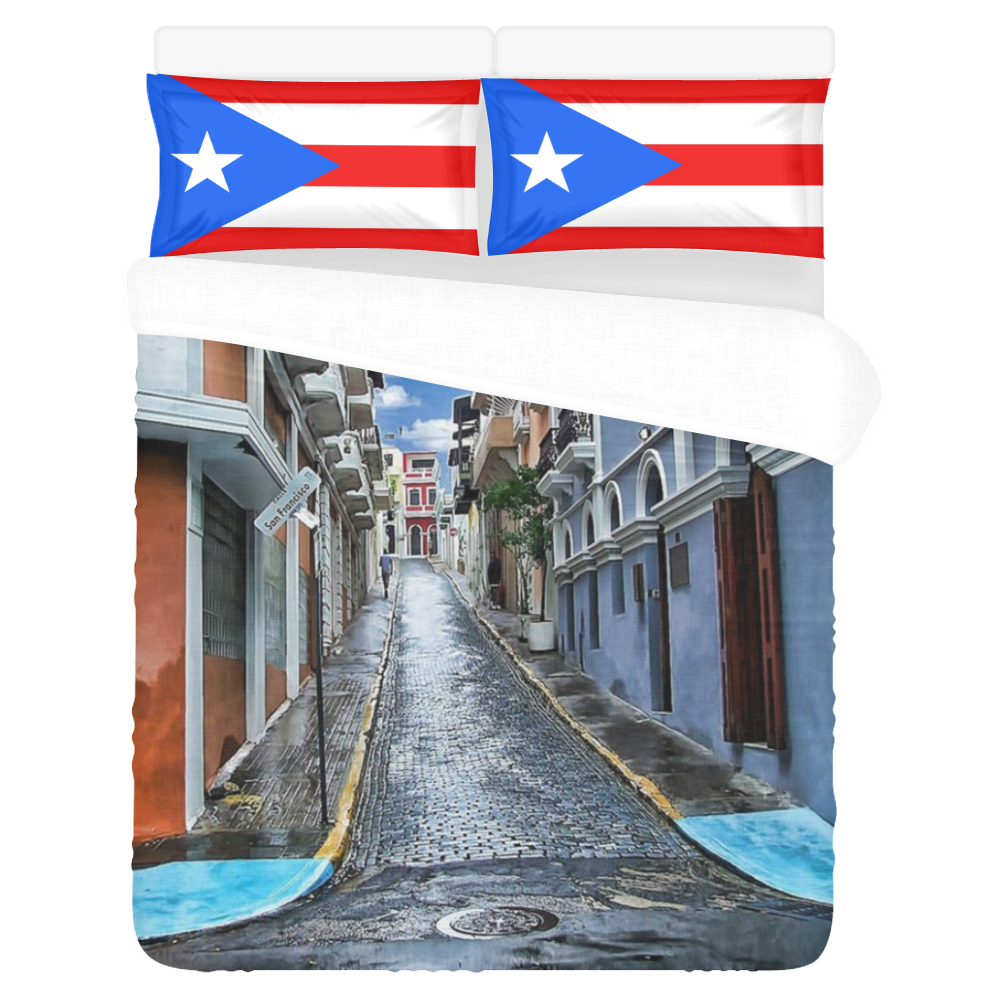 San Juan Puerto Rico 3-Piece Bedding Set