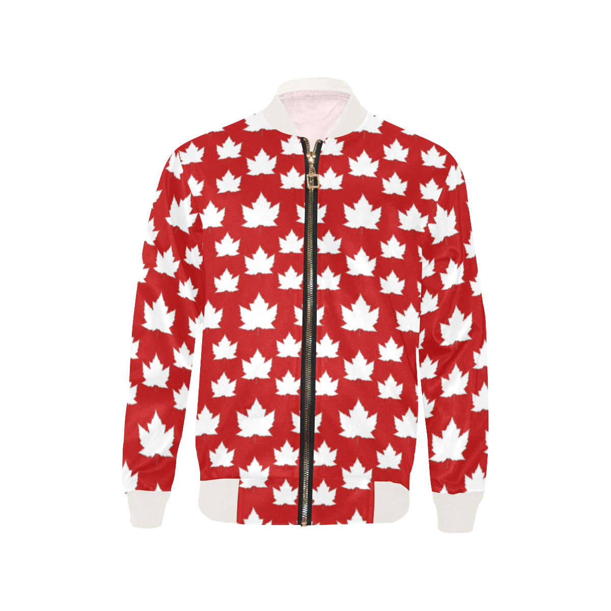 Cute Canada Kid's Jackets Kids' All Over Print Bomber Jacket (Model H40)