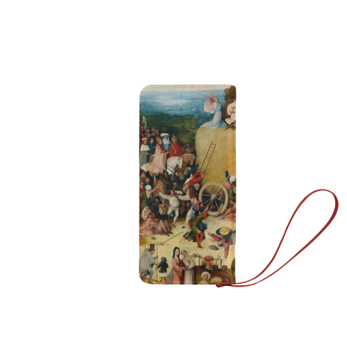 Hieronymus Bosch-The Haywain Triptych 2 Women's Clutch Wallet (Model 1637)