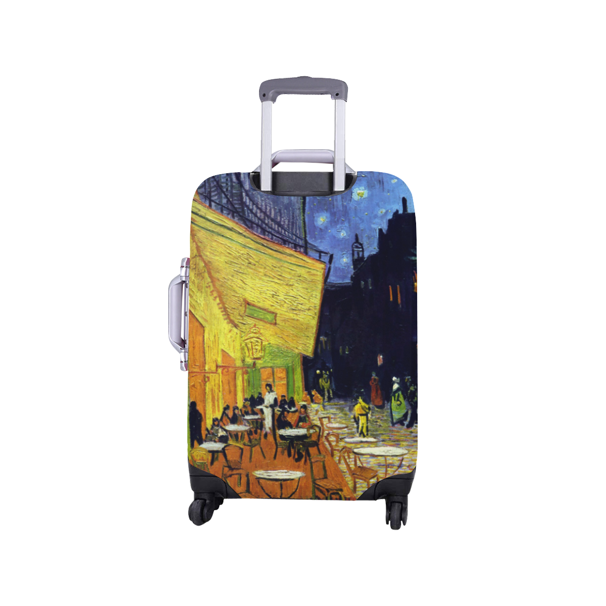Vincent Willem van Gogh - Cafe Terrace at Night Luggage Cover/Small 18"-21"