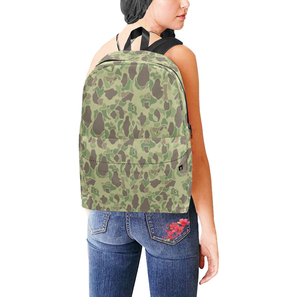 US duck hunter summer camouflage Unisex Classic Backpack (Model 1673)