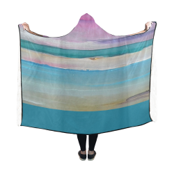 Sunset Beach (L) Hooded Blanket 60''x50''
