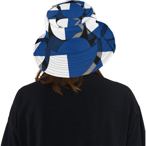 The Flag of Finland All Over Print Bucket Hat