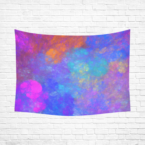 Color Soup Cotton Linen Wall Tapestry 80"x 60"