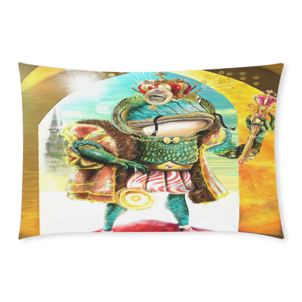 Frog Prince Blanket Set - Special Kissing Frog 3-Piece Bedding Set