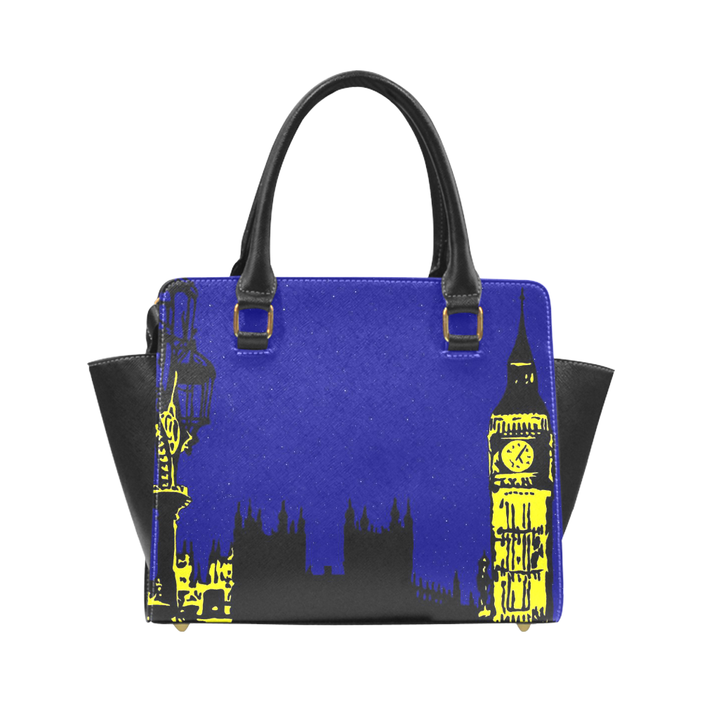 LONDON- Rivet Shoulder Handbag (Model 1645)