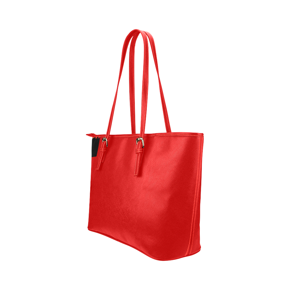 Passionate ROSE Leather Tote Bag/Large (Model 1651)