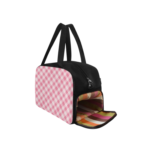 pink pattern Fitness Handbag (Model 1671)