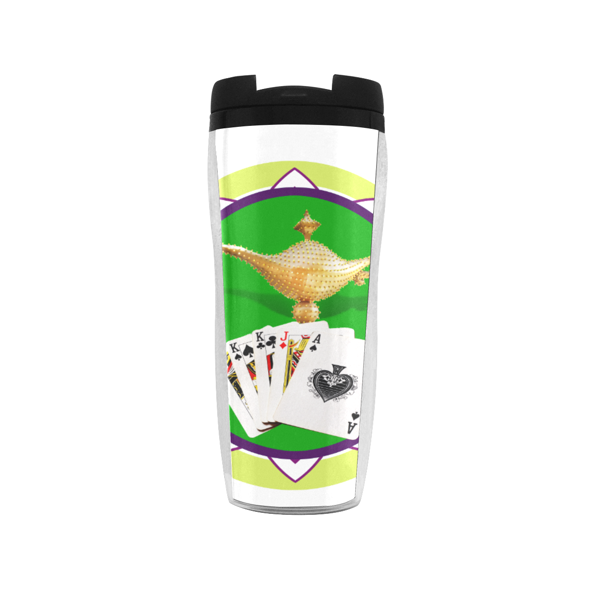 LasVegasIcons Poker Chip - Magic Lamp Reusable Coffee Cup (11.8oz)