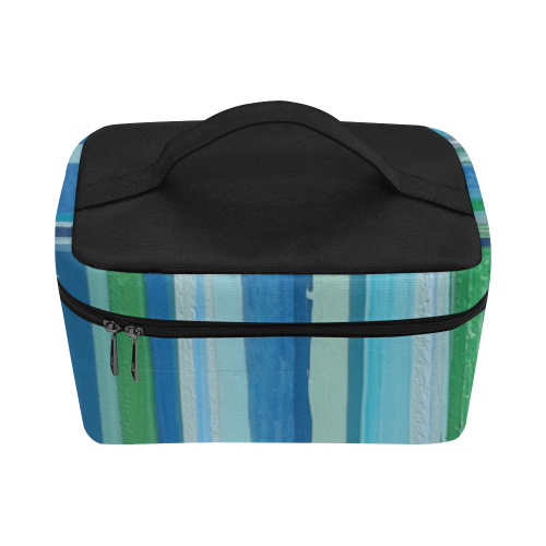 painted stripe 1 Lunch Bag/Large (Model 1658)