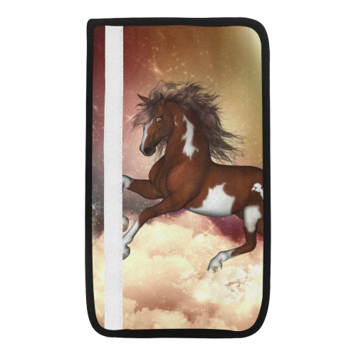 Wonderful wild horse in the sky Car Seat Belt Cover 7''x12.6''