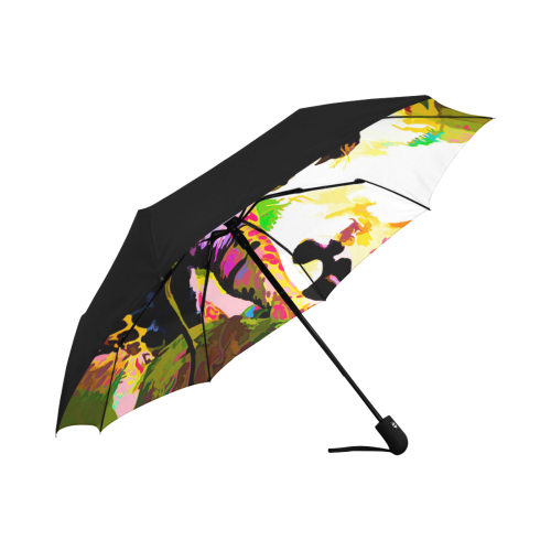 Safari Anti-UV Auto-Foldable Umbrella (Underside Printing) (U06)
