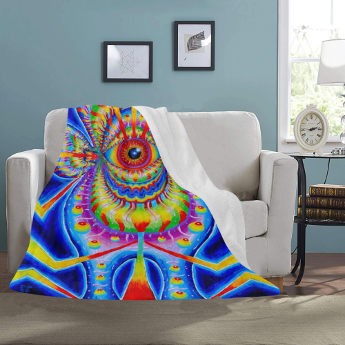 CHARGED UP Ultra-Soft Micro Fleece Blanket 50"x60"