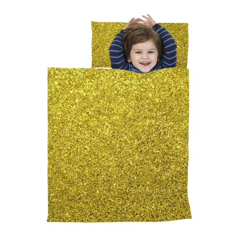gold  glitter Kids' Sleeping Bag