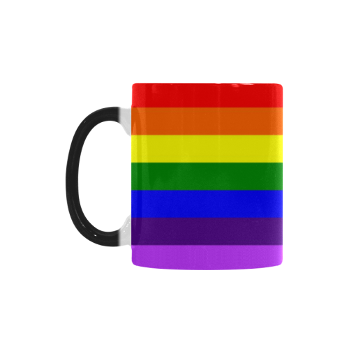Rainbow Flag (Gay Pride - LGBTQIA+) Custom Morphing Mug