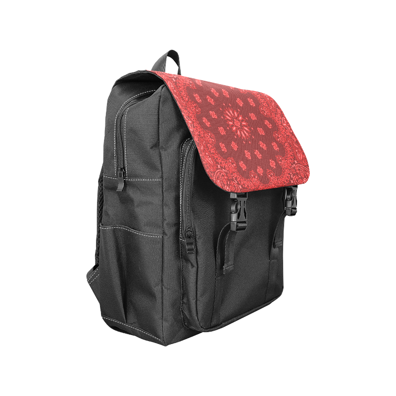 mce bandana backpack red 2 Casual Shoulders Backpack (Model 1623)