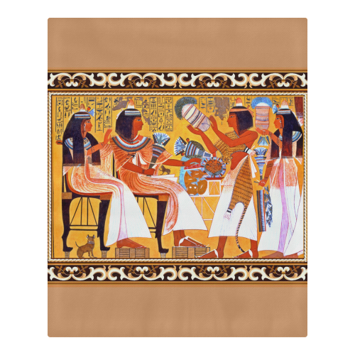 Egyptian Queens 3-Piece Bedding Set