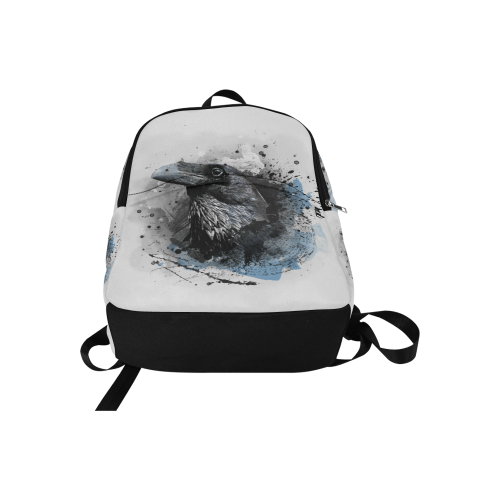 crow raven bird art #crow #raven Fabric Backpack for Adult (Model 1659)