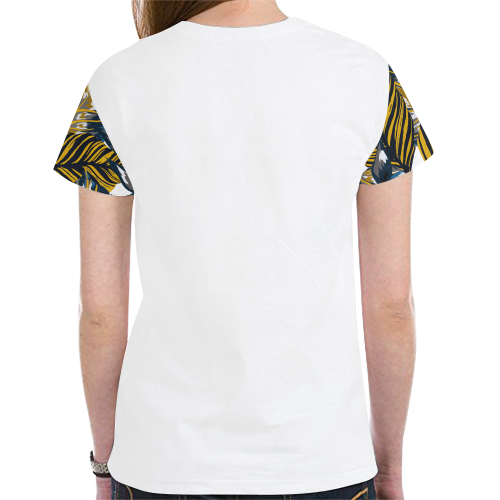 T shirt Tropic 1 GV New All Over Print T-shirt for Women (Model T45)