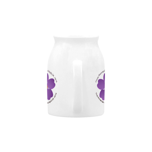 Forget me not flower Milk Cup (Small) 300ml