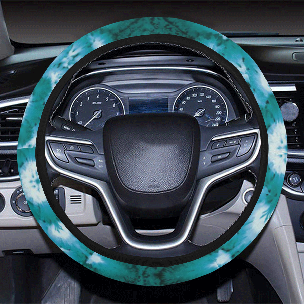 foulards 15 Steering Wheel Cover with Elastic Edge