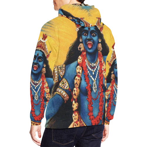 KALI All Over Print Hoodie for Men (USA Size) (Model H13)