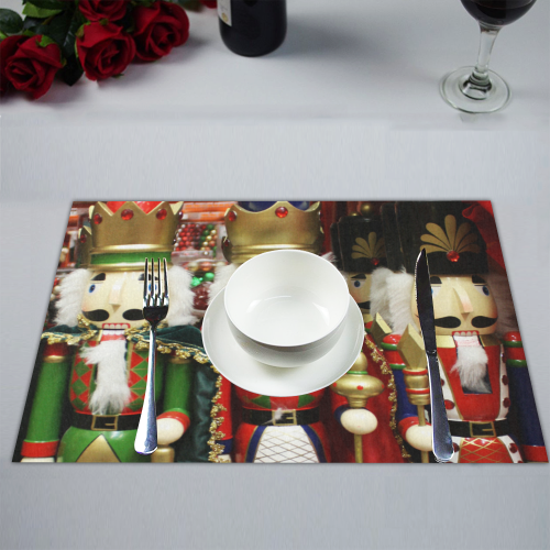 Christmas Nut Crackers Placemat 14’’ x 19’’ (Four Pieces)