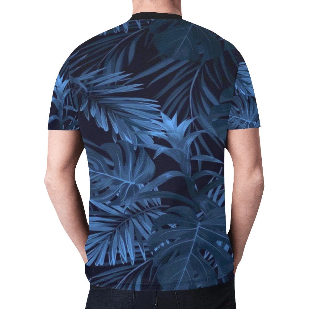 Woke Jungle Design New All Over Print T-shirt for Men (Model T45)