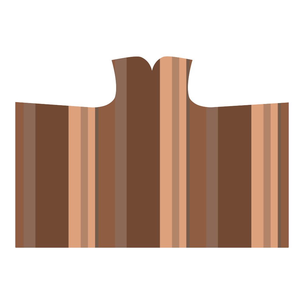 Brown Chocolate Caramel Stripes Hooded Blanket 80''x56''