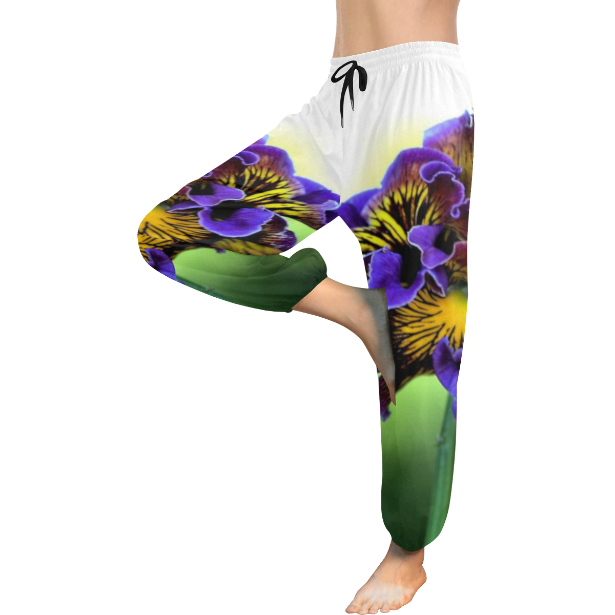 blossamflower Women's All Over Print Harem Pants (Model L18)