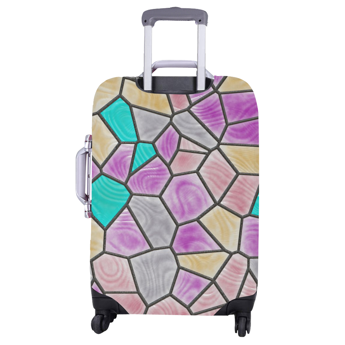 Mosaic Linda 3 by JamColors Luggage Cover/Large 26"-28"