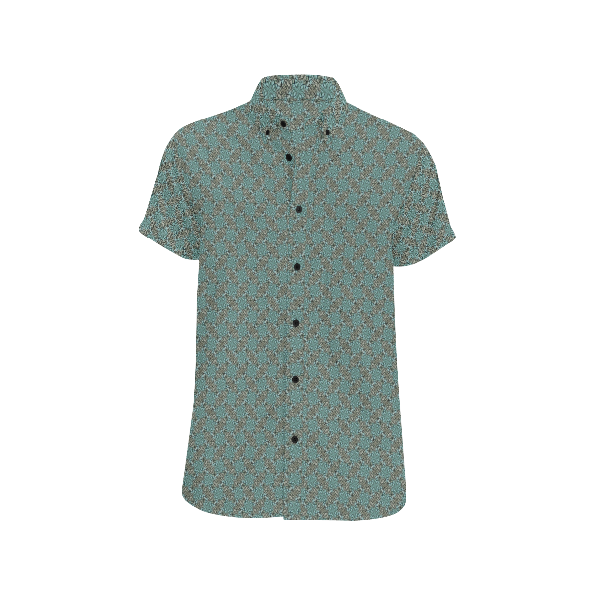 Model #111c| Men's All Over Print Short Sleeve Shirt (Model T53)