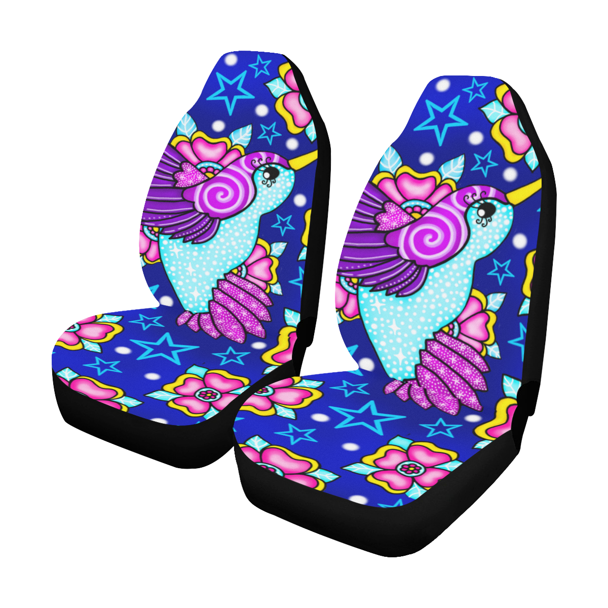 Hummingbird Car Seat Covers (Set of 2)