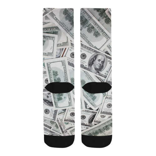 Cash Money / Hundred Dollar Bills Trouser Socks