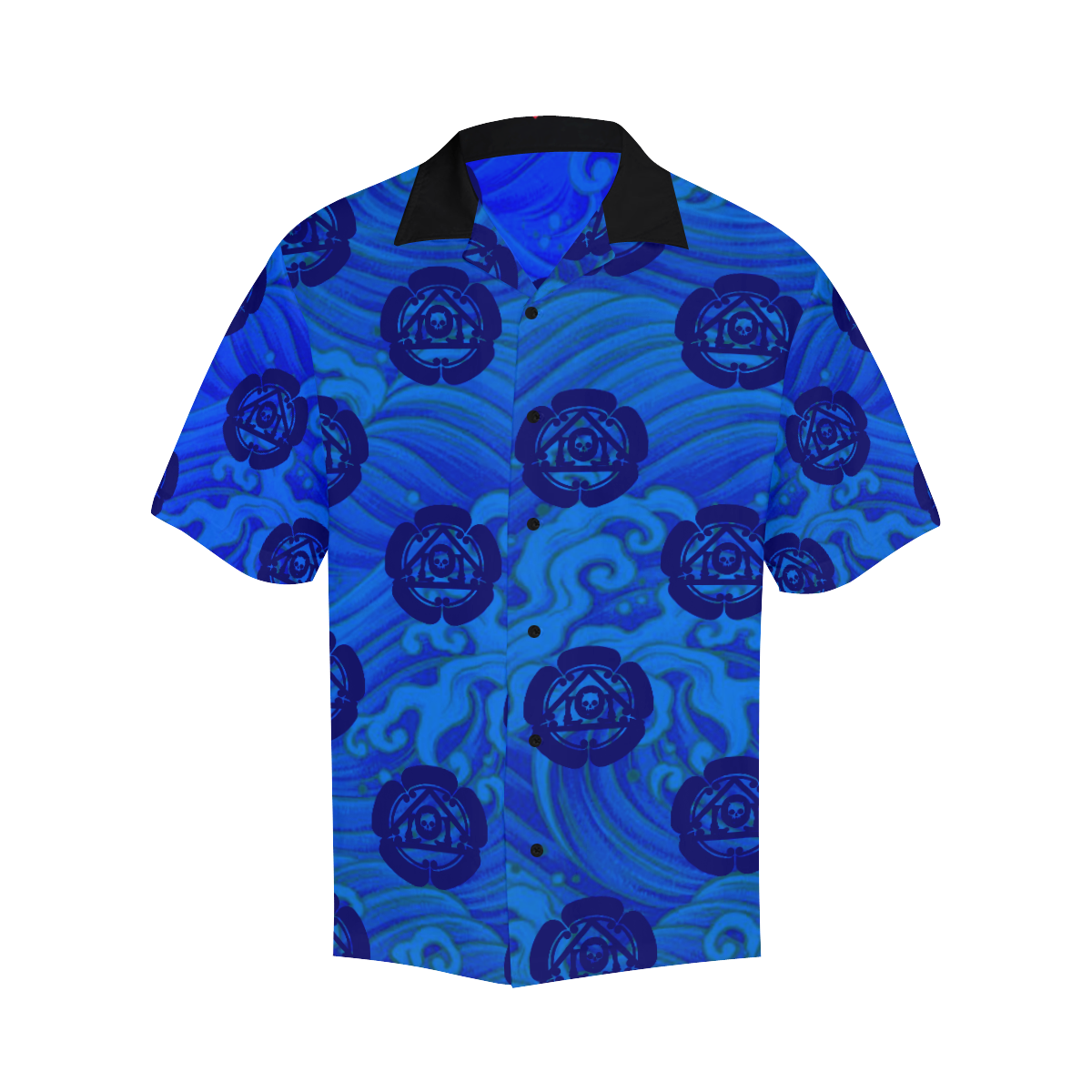 Kamon Acqua Hawaiian Shirt (Model T58)