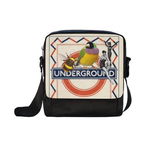 Going Underground Crossbody Nylon Bags (Model 1633)