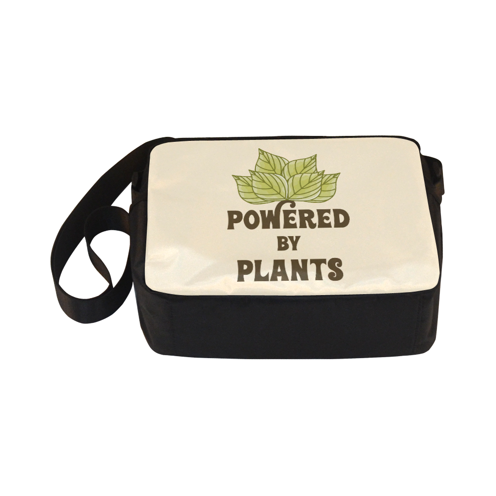 Powered by Plants (vegan) Classic Cross-body Nylon Bags (Model 1632)