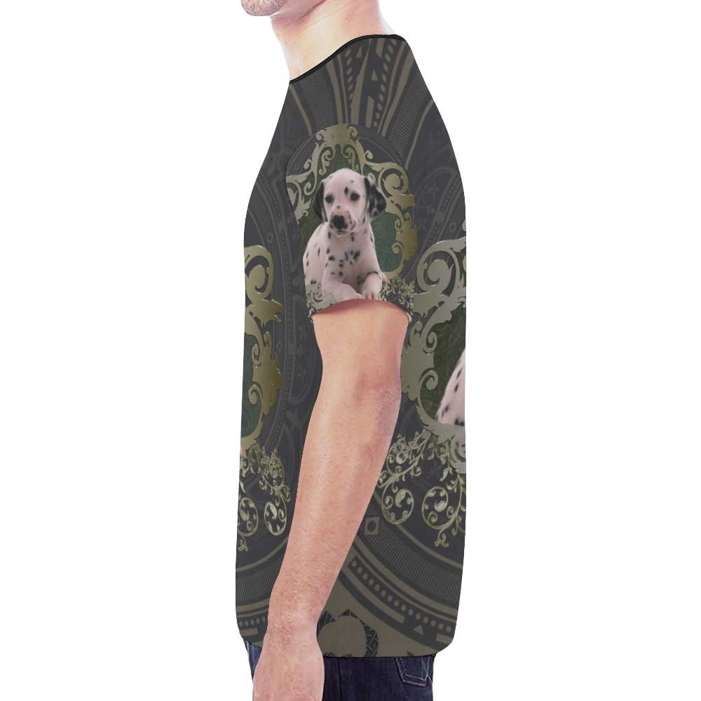 Cute dalmatian New All Over Print T-shirt for Men (Model T45)