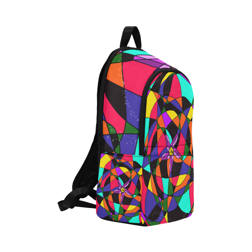 Abstract Design S 2020 Fabric Backpack for Adult (Model 1659)
