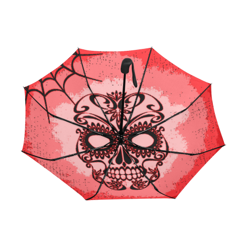 Skull20160403_by_JAMColors Anti-UV Auto-Foldable Umbrella (Underside Printing) (U06)