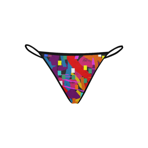 CONFETTI NIGHTS 2 Women's All Over Print G-String Panties (Model L35)