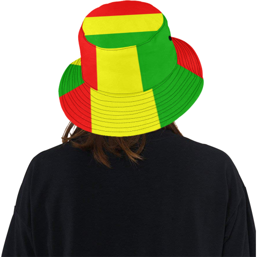 RASTA ONE LOVE All Over Print Bucket Hat